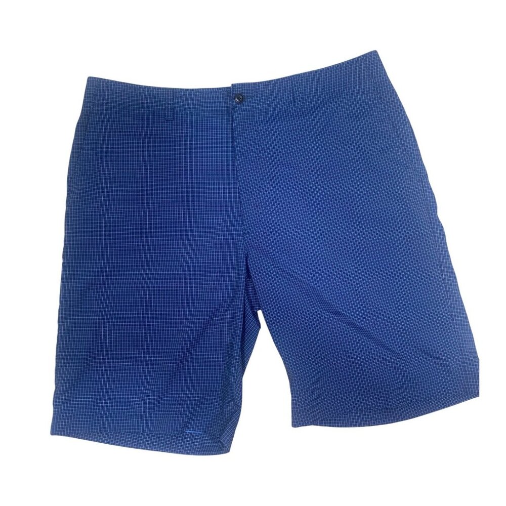 Ben Hogan‎ Golf Shorts Mens Size 36 Blue Checkered Athletic Sports
